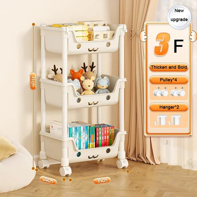 Kids Storage Trolley