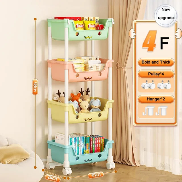 Kids Storage Trolley